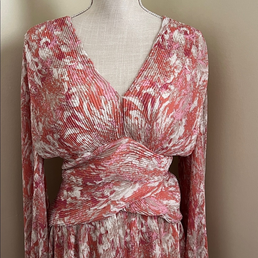 Astr The Label Pink Long Sleeve Mini Dress - Picture 7 of 17